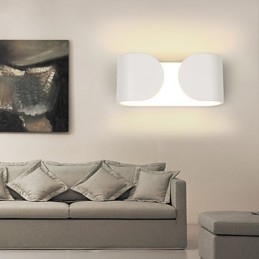 6W Wandleuchten Modern Zeitgenössisch Metall
