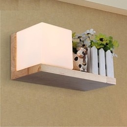 Wandleuchte One Light und Glas
