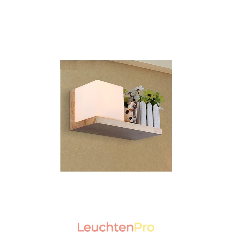 Wandleuchte One Light und Glas