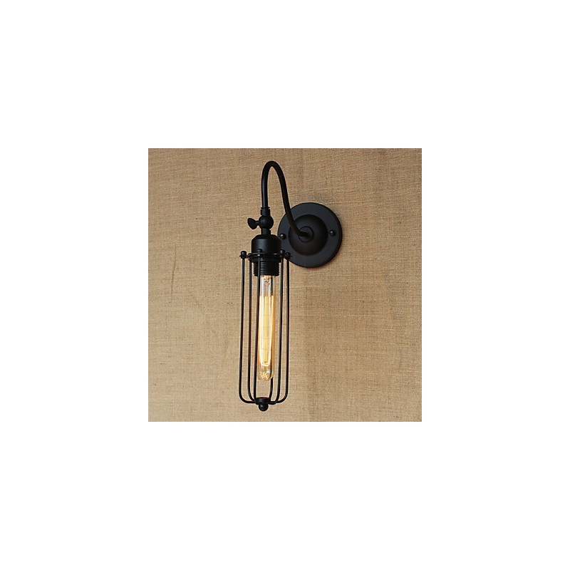 Kunst Minimalistische Matte Schwarz Amerikanischen Land Wohnzimmer Lampe Schlafzimmer Balkon Wand Lampe Nachttisch Lampe
