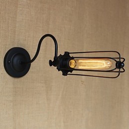 Kunst Minimalistische Matte Schwarz Amerikanischen Land Wohnzimmer Lampe Schlafzimmer Balkon Wand Lampe Nachttisch Lampe