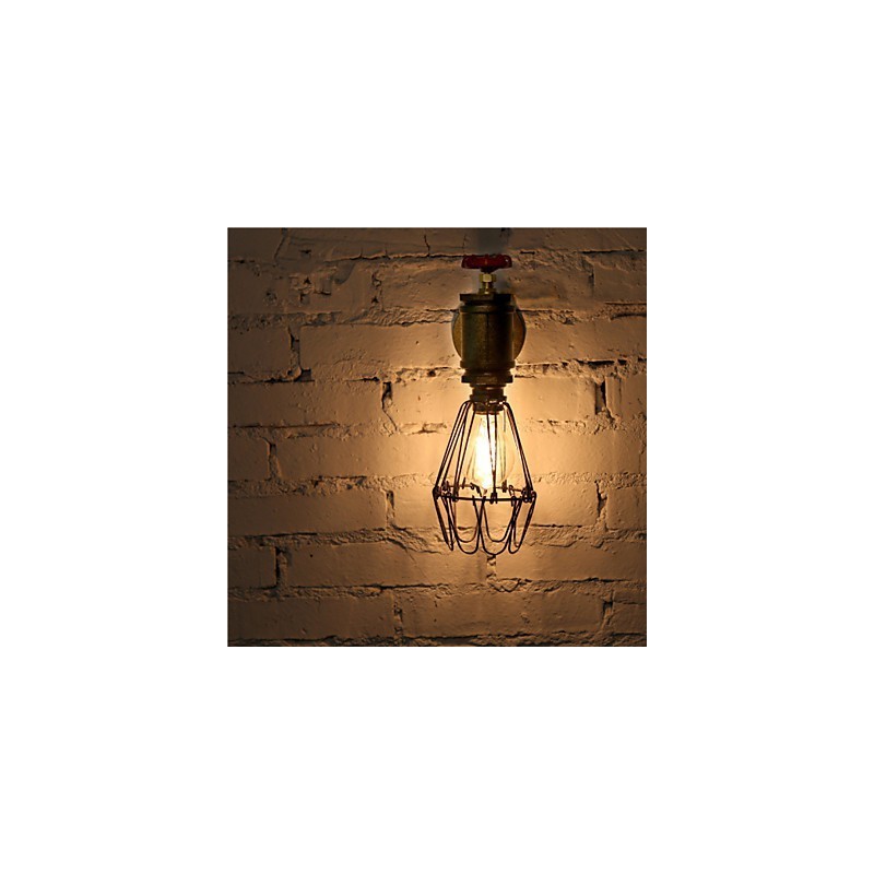 Vintage Industrielle Wasserrohr Wand Lampen Loft Edison Licht für Bar Restaurant Wand Leuchten Beleuchtung