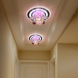 Kreisförmige Kristallidee Deckenleuchte Röhrenlicht zur Absorption von Kuppellampenlicht