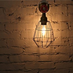 Vintage Industrielle Wasserrohr Wand Lampen Loft Edison Licht für Bar Restaurant Wand Leuchten Beleuchtung