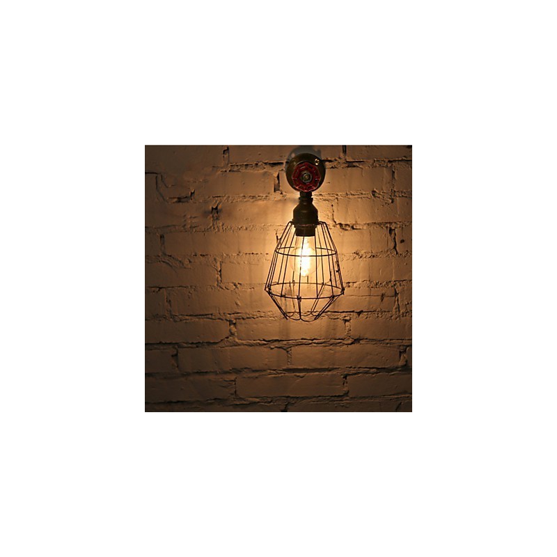 Vintage Industrielle Wasserrohr Wand Lampen Loft Edison Licht für Bar Restaurant Wand Leuchten Beleuchtung