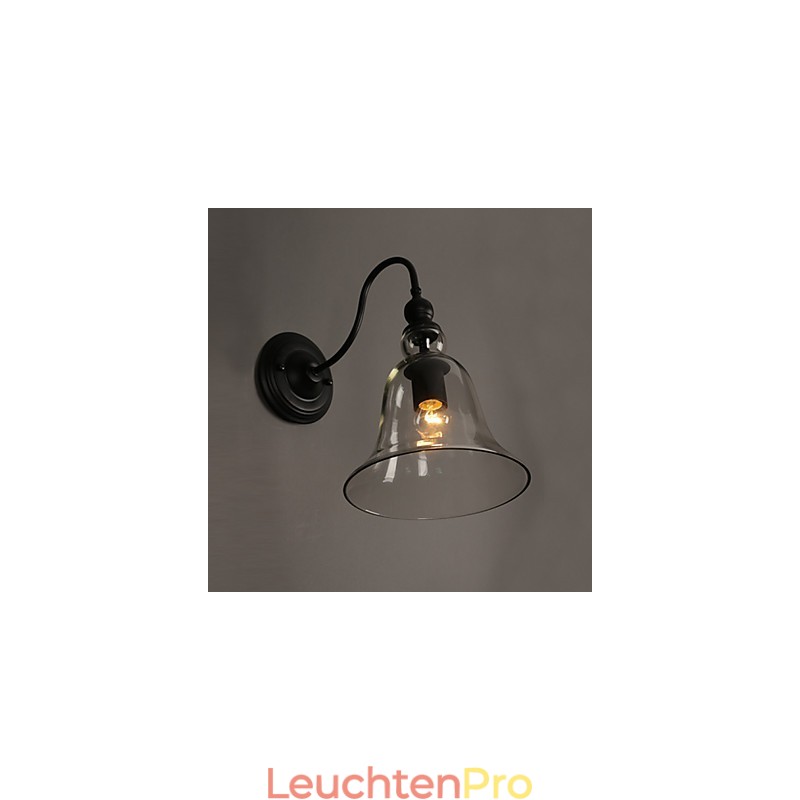 Kreative Garten Licht Kristall Wand Lampe Glocke Wiederherstellung Alte Weisen Licht