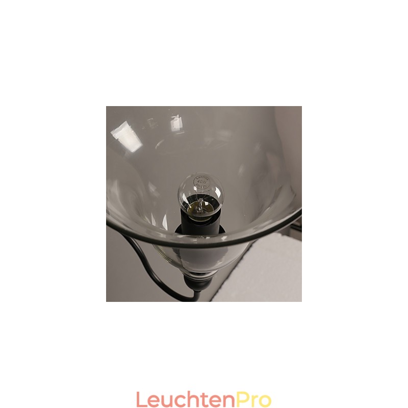 Kreative Garten Licht Kristall Wand Lampe Glocke Wiederherstellung Alte Weisen Licht