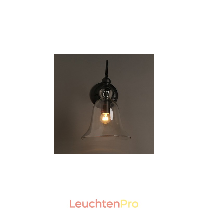 Kreative Garten Licht Kristall Wand Lampe Glocke Wiederherstellung Alte Weisen Licht