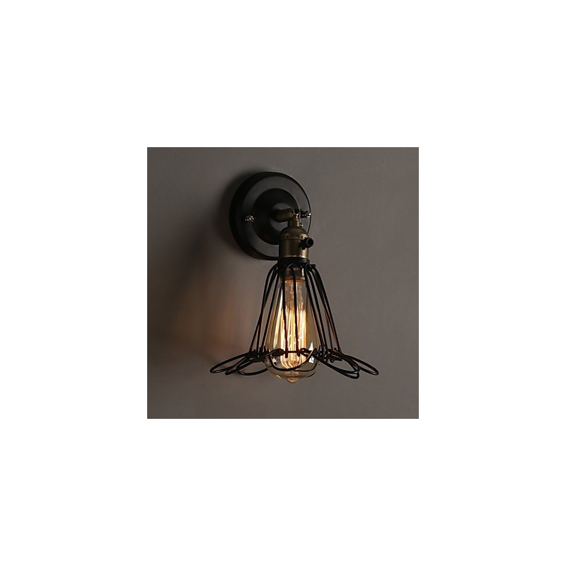 American Country Loft Wiederherstellung alter Wege Wandleuchte Schmiedeeisen Wandleuchte Licht