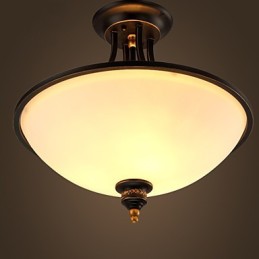 Einfache Pastorale Decke Lampen Bronze Phnom Penh Amerikanischen Land Europäischen Decke Lampen Lampe