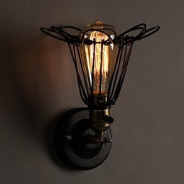 American Country Loft Wiederherstellung alter Wege Wandleuchte Schmiedeeisen Wandleuchte Licht