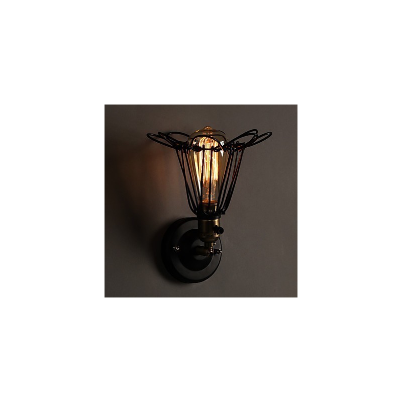 American Country Loft Wiederherstellung alter Wege Wandleuchte Schmiedeeisen Wandleuchte Licht