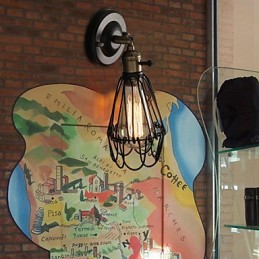 American Country Loft Wiederherstellung alter Wege Wandleuchte Schmiedeeisen Wandleuchte Licht