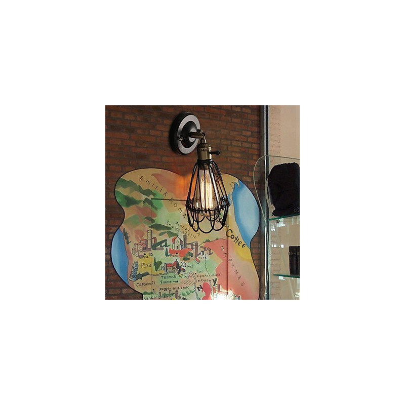 American Country Loft Wiederherstellung alter Wege Wandleuchte Schmiedeeisen Wandleuchte Licht