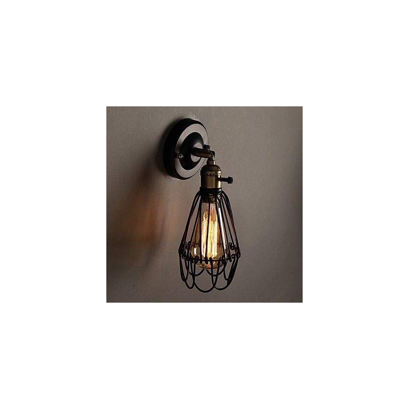 American Country Loft Wiederherstellung alter Wege Wandleuchte Schmiedeeisen Wandleuchte Licht