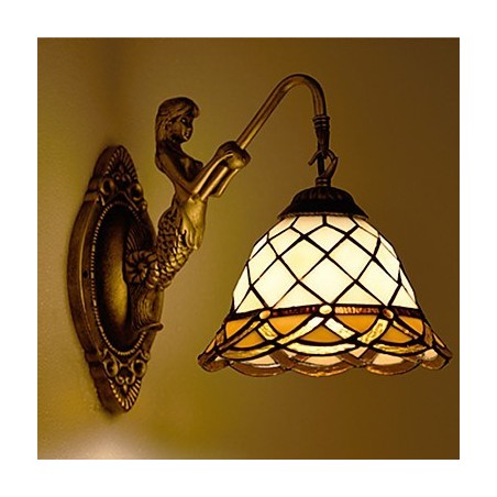 Europäische vertraglich ländliche kreative Schmiedeeisen Wandleuchte Glas Lichter Europäische vertraglich ländliche kreative Schmiedeeisen Wandleuchte Glas Lichter