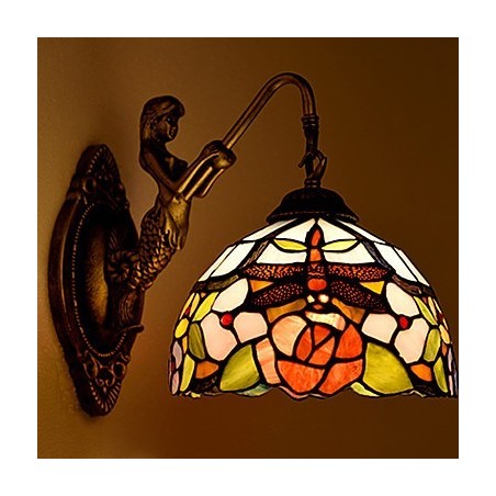Europäische vertraglich ländliche kreative Schmiedeeisen Wandleuchte Glas Lichter Europäische vertraglich ländliche kreative Schmiedeeisen Wandleuchte Glas Lichter