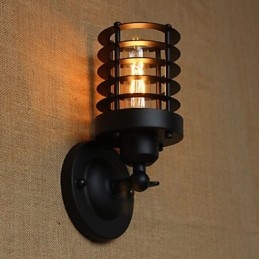 Retro Einfache Elegante Schwarz Nacht Aisle Treppen Balkon Dekorative Wand Leuchte