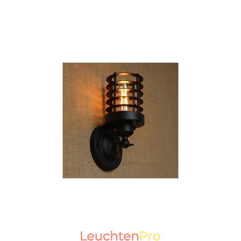 Retro Einfache Elegante Schwarz Nacht Aisle Treppen Balkon Dekorative Wand Leuchte