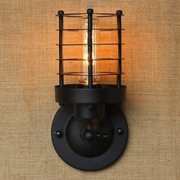 Retro Einfache Elegante Schwarz Nacht Aisle Treppen Balkon Dekorative Wand Leuchte