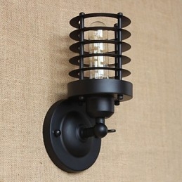 Retro Einfache Elegante Schwarz Nacht Aisle Treppen Balkon Dekorative Wand Leuchte