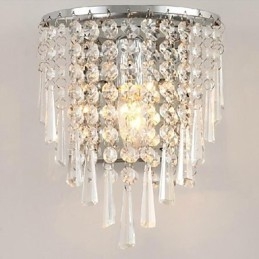 Moderne Mode Kristall Wand Lampen Bett beleuchtung Kristall Wand Lampe