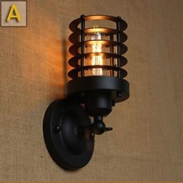 Dunkle Flurtreppe Der Balkon Des Kopfendes Eines Bettes Dekorative Wandleuchte
