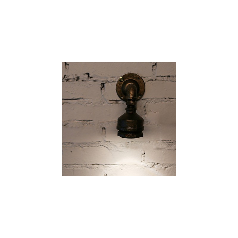 Loft Eisen Wasser Rohr Lampe Wand Leuchte Industrielle Vintage Wand Leuchten Für Home Innen Beleuchtung