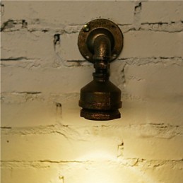 Loft Eisen Wasser Rohr Lampe Wand Leuchte Industrielle Vintage Wand Leuchten Für Home Innen Beleuchtung