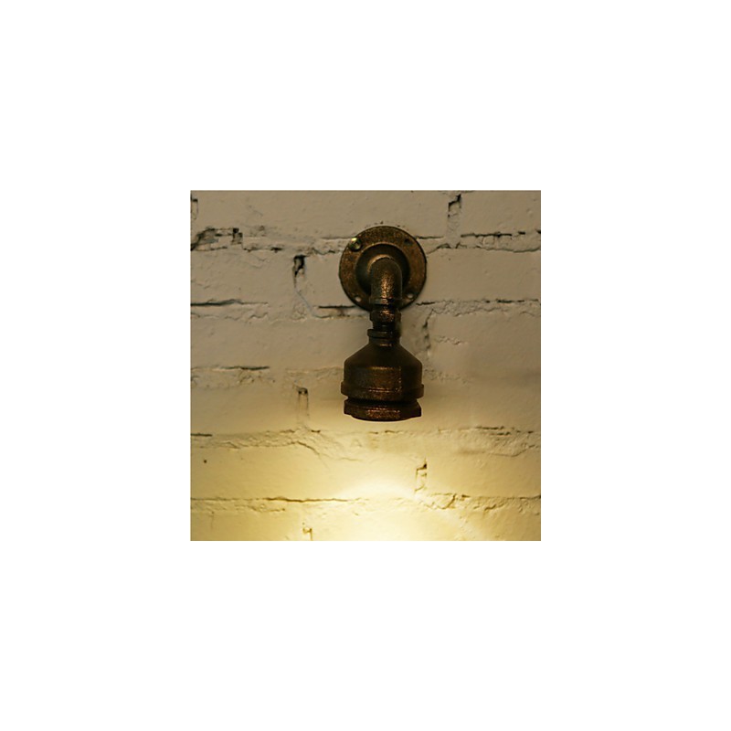 Loft Eisen Wasser Rohr Lampe Wand Leuchte Industrielle Vintage Wand Leuchten Für Home Innen Beleuchtung