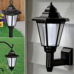Solarbetriebene Outdoor-Gartenweg-Yard-Sicherheitswandleuchte Landschaftslampe