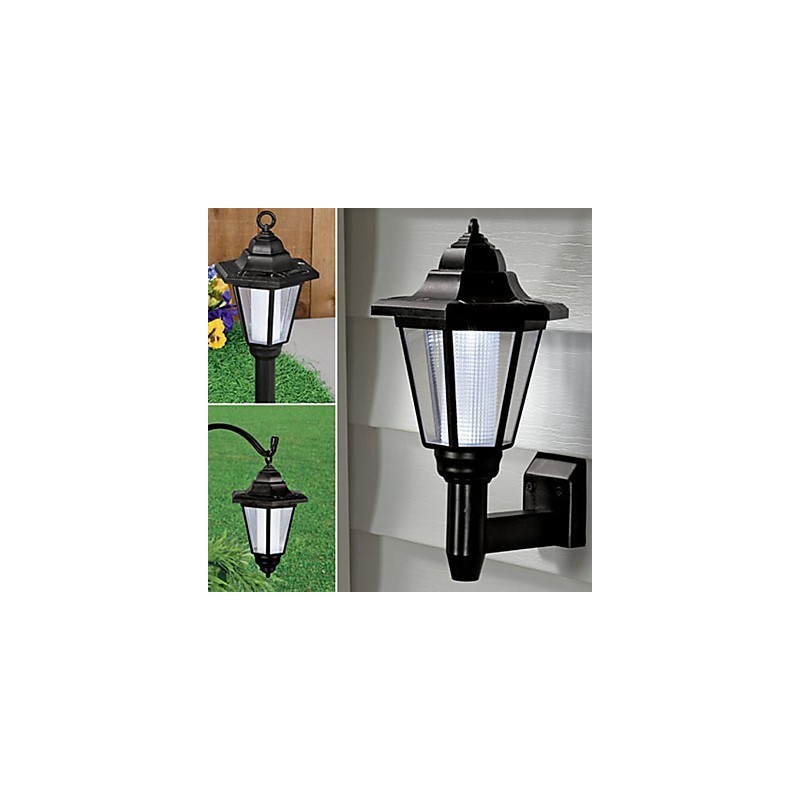 Solarbetriebene Outdoor-Gartenweg-Yard-Sicherheitswandleuchte Landschaftslampe