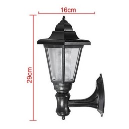 Solarbetriebene Outdoor-Gartenweg-Yard-Sicherheitswandleuchte Landschaftslampe