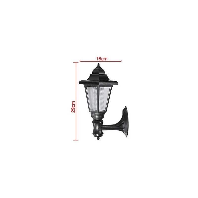 Solarbetriebene Outdoor-Gartenweg-Yard-Sicherheitswandleuchte Landschaftslampe
