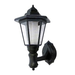 Solarbetriebene Outdoor-Gartenweg-Yard-Sicherheitswandleuchte Landschaftslampe