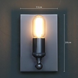Vertraglich vereinbarte und kreative Land industrielle Wind, der alte Weisen Edison Wandleuchte Licht wiederherstellt
