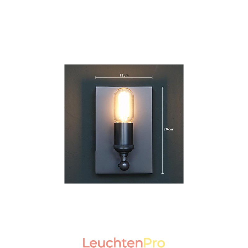 Vertraglich vereinbarte und kreative Land industrielle Wind, der alte Weisen Edison Wandleuchte Licht wiederherstellt