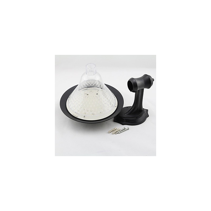 Outdoor Solar Power Weiß Villa Wand Montieren Garten Hof Tür Pfad Licht Lampe
