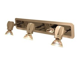 Moderne Chrom Wandleuchten Badezimmerleuchten mit 3 Lichtern