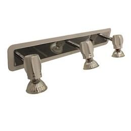 Moderne Chrom Wandleuchten Badezimmerleuchten mit 3 Lichtern