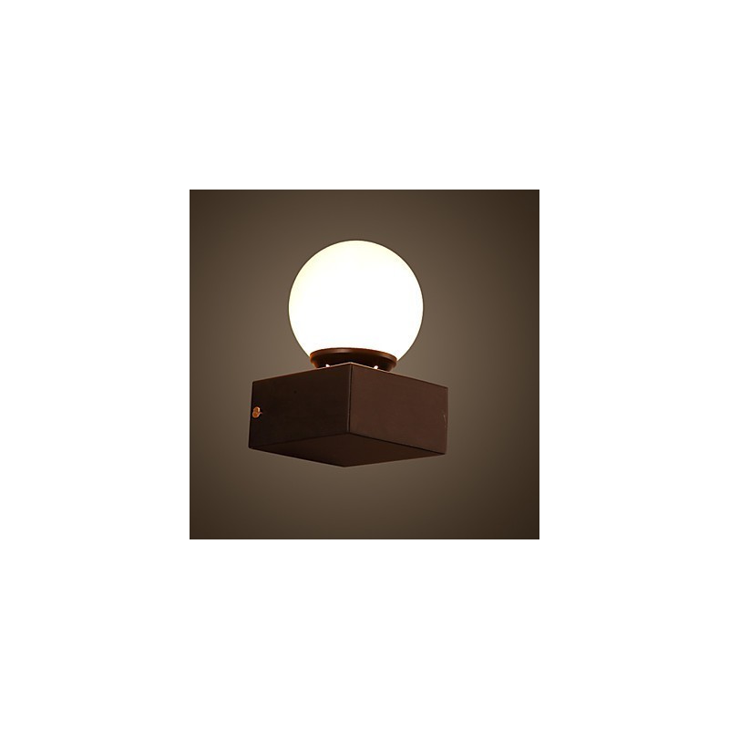 Ball Loft Kreative Wandleuchte Schmiedeeisen Wandleuchte Wiederherstellung der alten Weisen Lichter