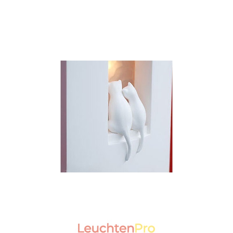 Mode Warme Kinder Zimmer Hängen Licht Kreative Kitty Gips Wand Lampe Lichter