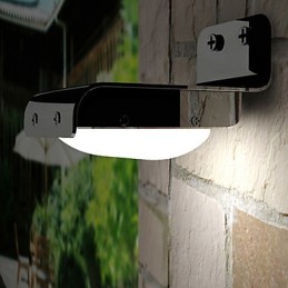 Stimme Sensor Outdoor Solar Powered Licht Lampe Landschaft Garten Wand Zaun