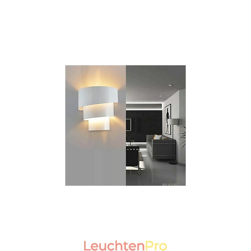 Hochwertige moderne Modedesign Spiralwandleuchte Kreative Wandleuchte