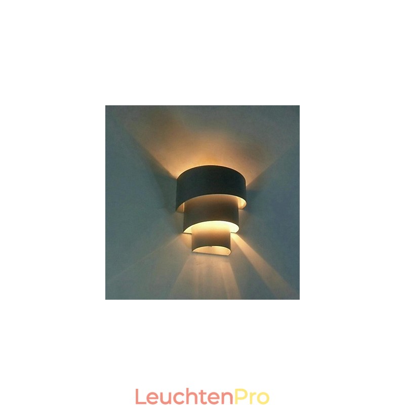 Hochwertige moderne Modedesign Spiralwandleuchte Kreative Wandleuchte