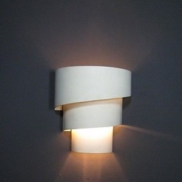Hochwertige moderne Modedesign Spiralwandleuchte Kreative Wandleuchte