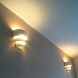 Hochwertige moderne Modedesign Spiralwandleuchte Kreative Wandleuchte