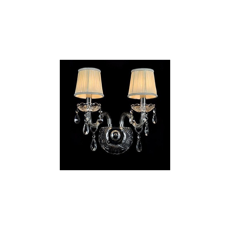 Kristall Mini Stil Wandleuchten Kerze Wand Lichter Moderne Zeitgenössische Glas