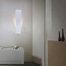 Vertraglich vereinbarte und zeitgenössische kreative gebogene Schmiedeeisen-Wandleuchte Power Lights