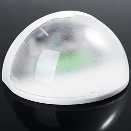 Solarbetriebene Lampe für den Außenbereich, Gartenlicht, automatische Sensoraktivierung, Solarlicht (weiß)
